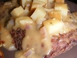 Chicken Fried Steak with Diced Potato Gravy