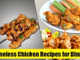 Easy Boneless Chicken Recipes for Dinner