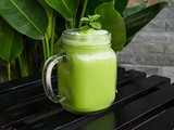 Green Smoothie with Coffee