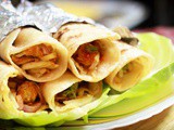 How to Make Chicken Roll Paratha