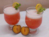 Quick Plum Juice Recipe