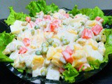 Russian Salad Recipe by Shireen Anwar