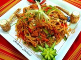 Spicy Chicken Fajita Noodles