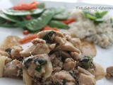 Spicy Basil Chicken-Secret Recipe Club