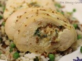 Spinach, Ricotta and Blue Cheese Stuffed Chicken Breast