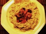 Lemon garlic shrimp