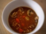 Low carb thursday- beef barley soup