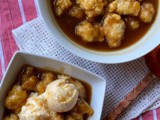 Amish caramel dumplings