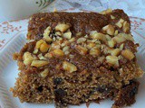 Apple butter snack cake