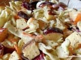 Apple coleslaw-Easy Recipe