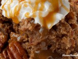 Apple spice dump cake