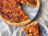 Bacon zucchini pie