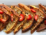 Baked coconut french toast