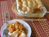 Baked sweet potato casserole