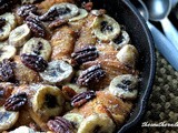 Banana pecan french toast