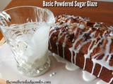 Basic powdered sugar glaze