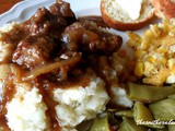 Beef tips and gravy