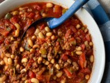 Black-eyed pea chili