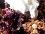 Blueberry crisp – Easy Recipe