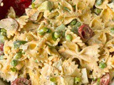 Bow-tie pasta salad