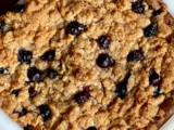 Buttermilk blueberry crumb cake