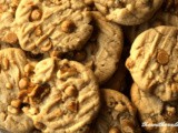 Butterscotch peanut butter cookies