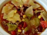 Cabbage fiesta soup