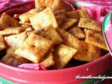 Cajun cheese crackers