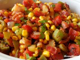 Cajun corn and okra