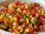 Cajun corn and okra