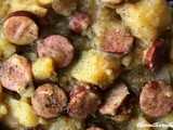 Cajun sausage and potatoes