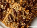 Caramel pecan bars