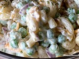 Cheddar ranch pasta salad