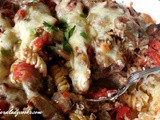 Cheesy italian hamburger casserole