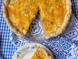 Cheesy sausage quiche