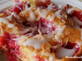 Cherry dessert cake bars