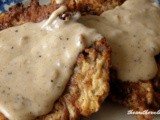 Chicken fried steak and gravy