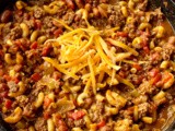 Chili mac skillet