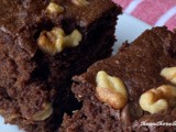 Chocolate applesauce brownies