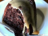 Chocolate chip devil’s food cake