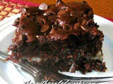 Chocolate earthquake cake