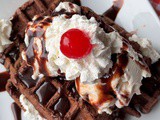 Chocolate waffles