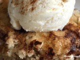 Cinnamon pecan cobbler