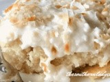 Coconut wacky cake