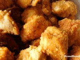 Cornmeal chicken nuggets