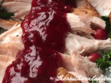 Cranberry apricot sauce