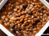Cranberry baked beans