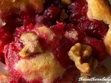 Cranberry cobbler