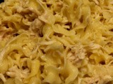 Crock pot chicken and noodles