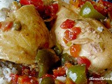 Crock pot picante chicken